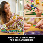 LEGO Botanicals Artificial Wildflower Bouquet Building Set for Home Decoration, Adults Ages 18+ - 10313