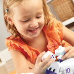 Learning Resources Snap-n-Learn Counting Cows Farm Toy Set for Toddlers, Preschoolers and Pre K Activities