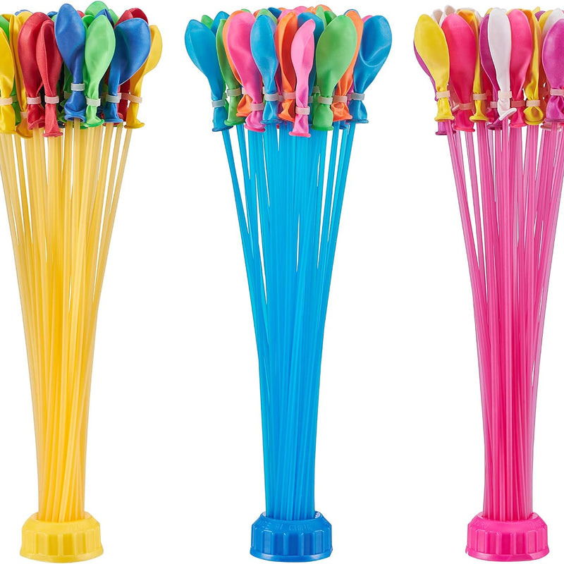 Bunch O Balloons Crazy Color by ZURU, 200+ Rapid-Filling Self-Sealing Water Balloons for Outdoor Family, Friends, Children Summer Fun, Amazon Exclusive (6 Pack)