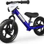 KRIDDO Toddler Balance Bike for 2-5 year olds, 12 inch push bike with customization options
