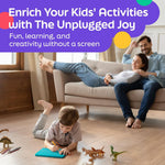 Magnetic Drawing Board for Kids & Toddlers, Airplane & Car Ride Activities | Magnetic Tablet Toy with Beads & Stylus Pen, Travel Toys for Toddlers, Road Trip & Flight Activity, Gift for Boys & Girls