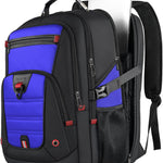 LifetimeWarranty Extra Large Travel Backpack With 52L Capacity, Long-Term Durability TSA Backpack,Anti-Theft 17.3" Big Business Laptop Backpack for Men&Women,Water Resistant College Rucksack Bag Black
