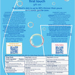 Johnson's Baby First Touch Baby Essentials Gift Set with Body Wash & Shampoo, Body Lotion, & Zinc Oxide Diaper Rash Paste for Baby's Delicate Skin, Hypoallergenic, No Added Parabens or Dyes, 3 Items