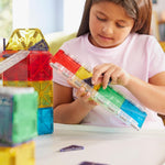 Magna-Tiles Original Magnetic Building Set, Expansion Pack for Kids, Ages 3+, 8-Piece