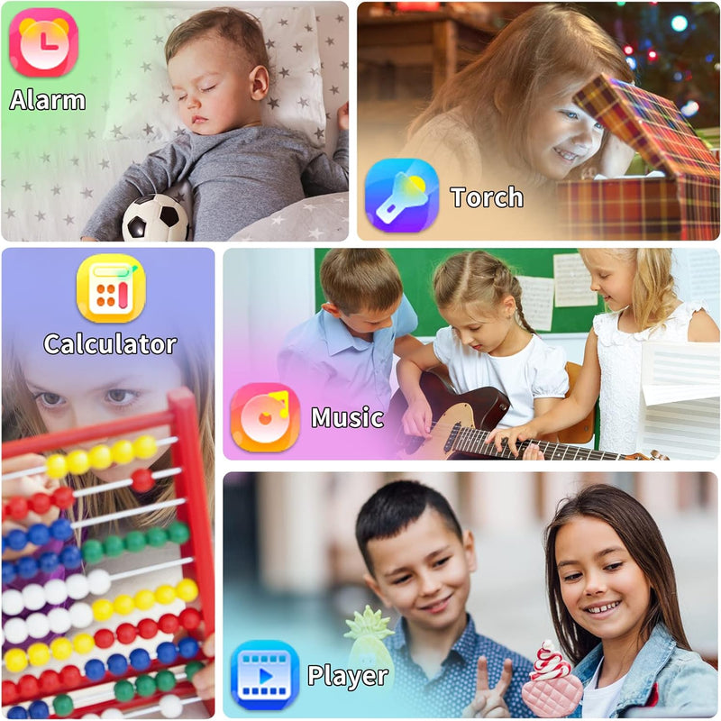 Phyulls Smart Watch for Kids with 39 Games, Camera, and Music Player