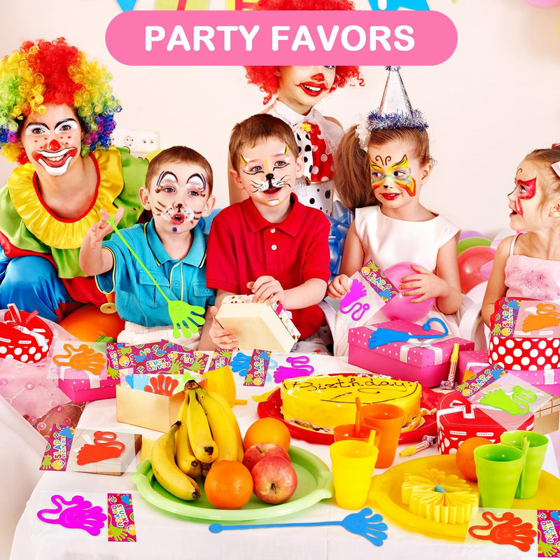 20-PC Large Sticky Hands & Feet Party Favors for Toddlers, Perfect for Kids Birthday Party