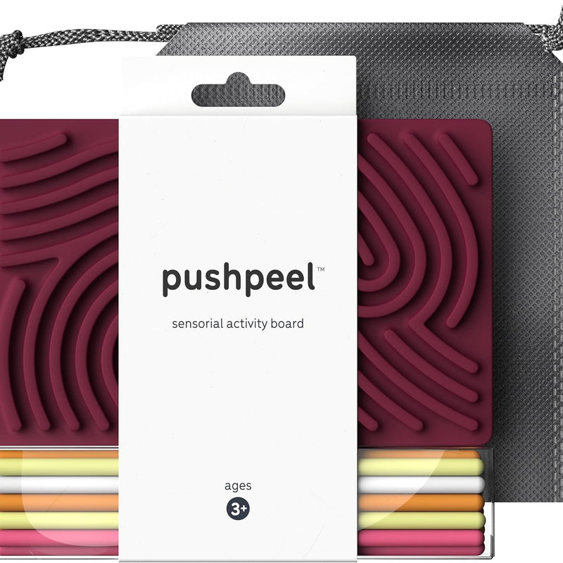 Pushpeel Sensory Activity Board for Kids and Adults