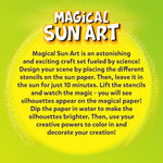 Skillmatics Magical Sun Art – Out in Nature, STEM Paper Craft Kit for Kids | Decorative Paper, Nature Stencils & Markers, Create with Sunlight, Mess-Free, Gifts for Ages 4, 5, 6, 7, 8, 9, 10, 11, 12