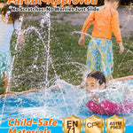 Spring Water Slip and Water Slide, 22ft *2 Lanes Slip Water Slides for Kids Backyards Ages 5-8 8-12 with Sprinkler and Inflatable Bodyboards, Summer Water Fun Toy for Outdoor Lawn Games Play