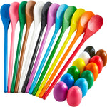 joyin easter egg and spoon race game set for 12 players carnival outdoor yard game