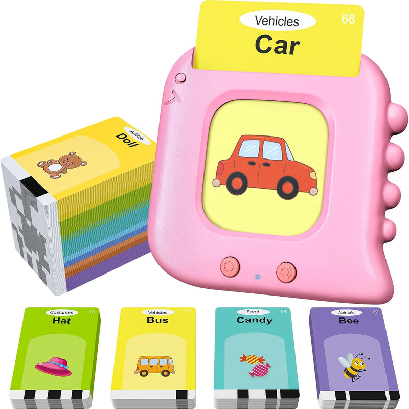 Talking Flash Cards,Kids Toddler Flash Cards with 240 Sight Words | Montessori Toys Autism Sensory Toys,Speech Therapy,Learning Educational Gifts for Age 4 5 6 Years Old Boys and Girls
