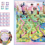 Hasbro Gaming Chutes and Ladders: Disney Princess Edition Board Game for Kids Ages 3 and Up, Easter Gifts for Boys and Girls, Preschool Game for 2-4 Players (Amazon Exclusive)