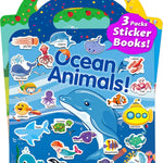 Walenced Reusable Sticker Book for Toddlers, Stickers for Kids, Toddler Toy | Toddler Craft Activities, Toddler Travel Toys, Boy Girl Birthday Gifts, Airplane Travel & Road Trip Essentials Kids