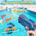 LQYoyz 2 Pack Water Guns for Kids Adults, Small Squirt Guns | Water Blaster for Boys & Girls, Water Toy for Swimming Pool, Beach & Backyard, Water Gun For Summer Games & Yard Parties