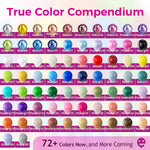 100 Pack Assorted Rainbow Latex Balloons for Birthday and Wedding Party Decorations