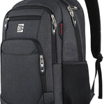 Volher Laptop Backpack,Business Travel Anti Theft Slim Durable Laptops Backpack,Water Resistant College Computer Bag for Women & Men Fits 15.6 Inch Laptop and Notebook - Black