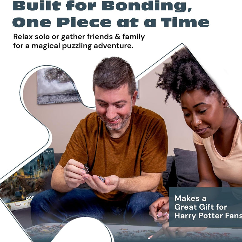 Ceaco Thomas Kinkade Harry Potter Hogwarts Castle 1500 Piece Jigsaw Puzzle
