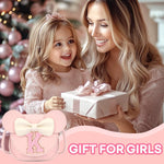 Toddler Purse for Girls Age 3-8, Pink Letter K Toy Birthday Gift | Crossbody bag toys for baby - Princess Wallet Gifts 1 2 3 4 5 6 7 8 Year Old Easter and Christmas Basket Stuffers