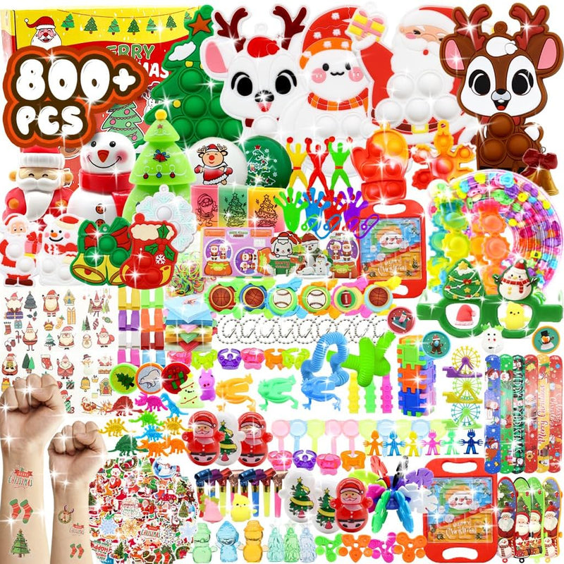1000 Piece Fidget Toy Party Favor Pack: Sensory Toys for Kids' Birthdays, Carnivals, and Classrooms