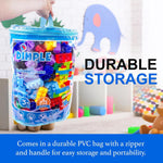 Dimple Building Blocks for Toddler (300 Pcs) Stacking Toys & Puzzle Games for Learning and STEM Fun Montessori Toys, Educational Baby Blocks Age 3+ Toddler Boy & Girl Birthday for Kids