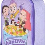 K-Pop Demon Hunters Huntrix Fueled by Ramyeon Lunch Box, Full Zip Around Insulated Lunch Tote Bag For Hot and Cold Food, Purple