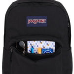 JanSport SuperBreak One Backpacks - Durable, Lightweight Bookbag with 1 Main Compartment, Front Utility Pocket with Built-in Organizer - Premium Backpack, Black