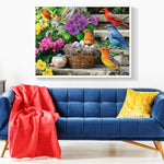 300-Piece Colorful Hummingbird Jigsaw Puzzle for Adults, 20.5x15 in