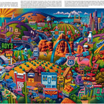 Buffalo Games Eric Dowdle Get Your Kicks on Route 66 Jigsaw Puzzle - 1000 Piece, Adult, 26.75 x 19.75 in - Puzzles for Adults - Includes Reference Poster - Relaxing Game Night Activity