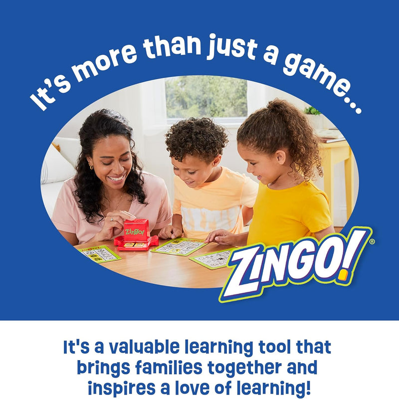 ThinkFun Zingo Bingo Award Winning Preschool Game for Pre-Readers - Ages 4 and Up, One of the Most Popular Board Games
