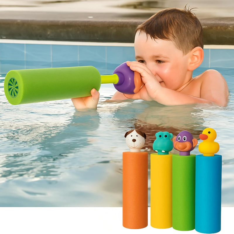Water Blaster | Water Blasters for Kids, Water Squirter for Kids, Pool Guns, Squirt Gun 8 Pack 4 Pack Beach Essentials, Beach Toys Pool Squirt, Summer Games