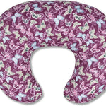 x-vesolje Nursing Pillow, Breastfeeding Pillow with Removable Cover, Ergonomic Breast Feeding Pillow, Baby Feeding Support Pillow for Mom Easier Breastfeeding- Original Size/Leaves