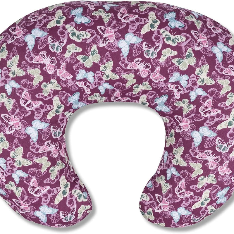 x-vesolje Nursing Pillow, Breastfeeding Pillow with Removable Cover, Ergonomic Breast Feeding Pillow, Baby Feeding Support Pillow for Mom Easier Breastfeeding- Original Size/Leaves