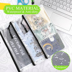 YOPCDJ 24 Pack Mesh Zipper Pouch Bags Small, Zipper Pencil Pouches, 9.2 x 4.7 in Clear Pencil Pouch Bulk, Pencil Bags with Zipper for Travel Storage, Black