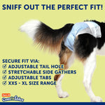 Hartz Disposable Dog Diapers, Size M 32 count, Comfortable & Secure Fit, Easy to Put On | Comfortable & Secure Fit, Easy to Put On, Super Absorbent, Breathable Material, Adjustable Tail Hole, Male & Female Diaper