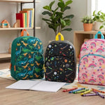 Trail maker 15 Inch Kids Backpacks for Boys & Girls | Preschool, Kindergarten, Elementary School Backpacks with Adjustable, Padded Straps (Stellar Space)