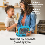 Bentgo Kids Prints Leak-Proof, 5-Compartment Bento-Style Kids Lunch Box - Ideal Portion Sizes for Ages 3-7, Durable, Drop-Proof, Dishwasher Safe, & PFAS & BPA-Free Materials (Dinosaur)