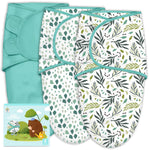 Cute Castle 3-Pack Baby Swaddle Sleep Sacks - Newborn Swaddle Sack - Ergonomic Baby Swaddles Blanket Warp for Boys and Girls - Baby Essentials (0-3 Months - Pink)