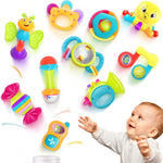iPlay, iLearn Baby Rattles Toys Set for Newborns and Infants