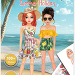 BSCOOL Sticker Dress up Books - Sticker Activity Book for Kids. Learn Girls Fashion Design with Stickers and Guides for Kids 5 and up. Little Designer Creativity Book. Stickers, Paper Dolls. - Glamour