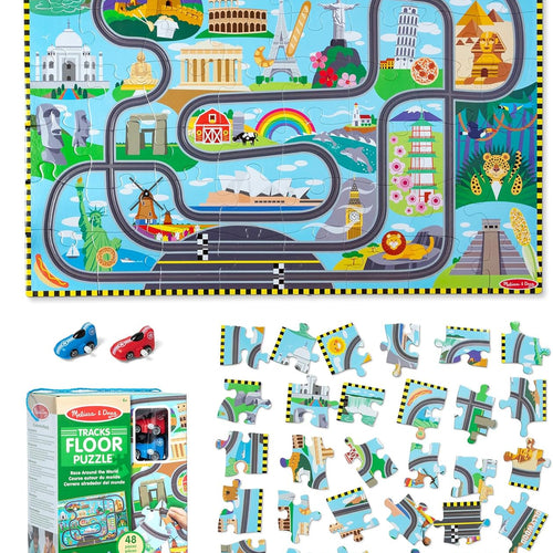 melissa-doug-race-around-the-world-tracks-cardboard-jigsaw-floor-puzzle-32-pcs-for-preschoolers-ages-4plus