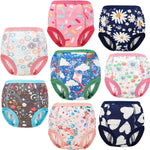 MooMoo Baby Potty Training Pants Cotton Training Underwear for Boy and Girl | OEKO-TEX, Absorbent Layers, Wetness Awareness, Easy Pull-On Fit, Washable & Reusable for Toddler Potty Training