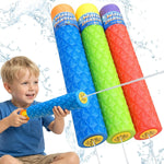 Water Gun Blaster for Kids Toddler: 3 Pack Pool Toys for Kids Foam Water Squirters - Outdoor Summer Swimming Beach Toys for Ages 4-8 6-8 8-10 8-12 Backyard Pool Party Favors for Boys Girls