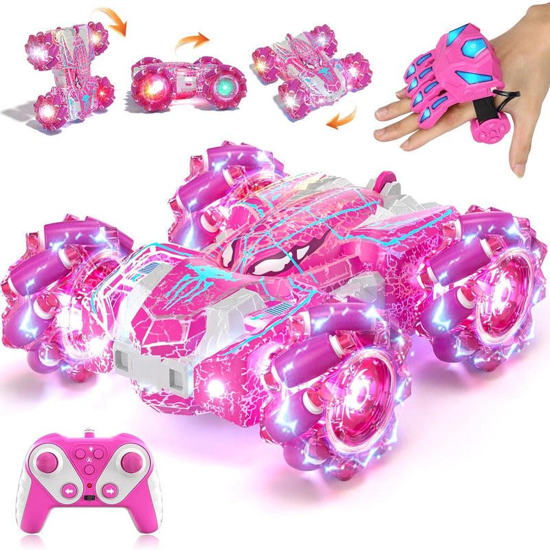 Spider Gesture Sensing Remote Control Car with 2.4GHz Hand Controlled Rechargeable RC Stunt Car