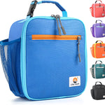 CaCTOUR Lunch Box Kids,Premium Insulated Lunchbox for Girls Boys,Soft Mini Cooler Bag Back to School Thermal Reusable Lunch Bag for Work School Picnic (Blue)