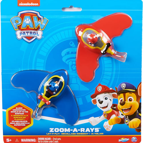 SwimWays PAW Patrol Zoom-A-Rays Water Toy 2-Pack for Ages 5+ | Waterproof PAW Patrol Figurines Sink and Float in Exciting Swirl Action; Teaches Kids Swimming Skills and Diving Confidence