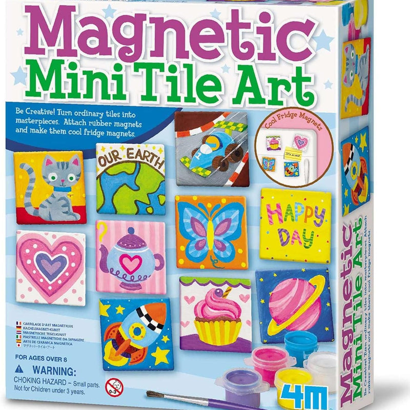 4M Magnetic Mini Tile Art, Art & Crafts DIY Kit, For Boys & Girls Ages 8+