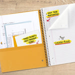 Five Star Spiral Notebook + Study App, 5 Subject, College Ruled Paper, 8-1/2" x 11", 200 Sheets, Fights Ink Bleed, Water Resistant Cover, Pacific Blue (73635)
