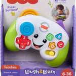 Fisher-Price Baby & Toddler Toy Laugh & Learn Game Controller, Green, Musical Learning Activity for Pretend Play Infants Ages 6+ Months
