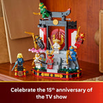 LEGO NINJAGO Ninja Character Display 15th Anniversary Building Toy for Kids Ages 14+, 71866
