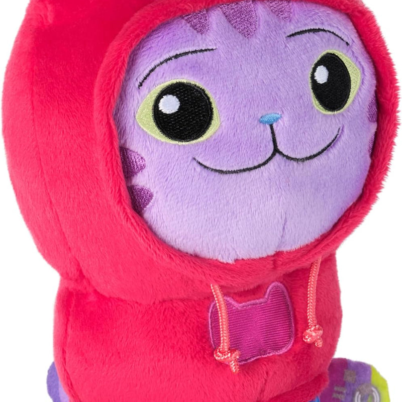 Gabby’s Dollhouse, Move & Groove Daniel James DJ Catnip Plush Toy, 10-Inch Tall Stuffed Animal with Moving Arms, Kids Toys for Girls & Boys Ages 3+